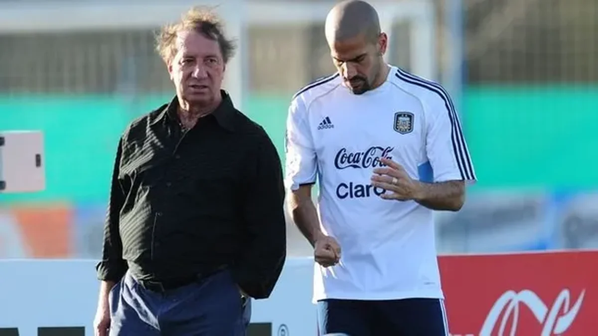 El emotivo saludo de Juan Sebastián Verón para Carlos Salvador Bilardo