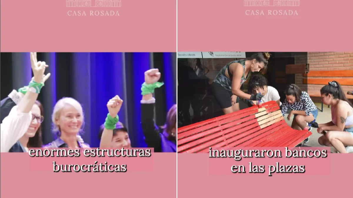 Con un polémico video, el Gobierno aseguró que bajaron "los homicidios de mujeres"