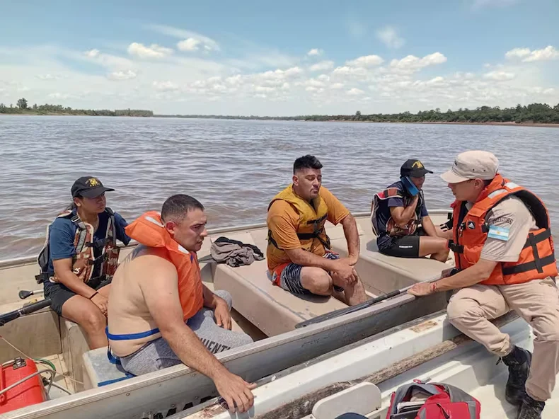 Los rescatados por los hermanos de La Plata