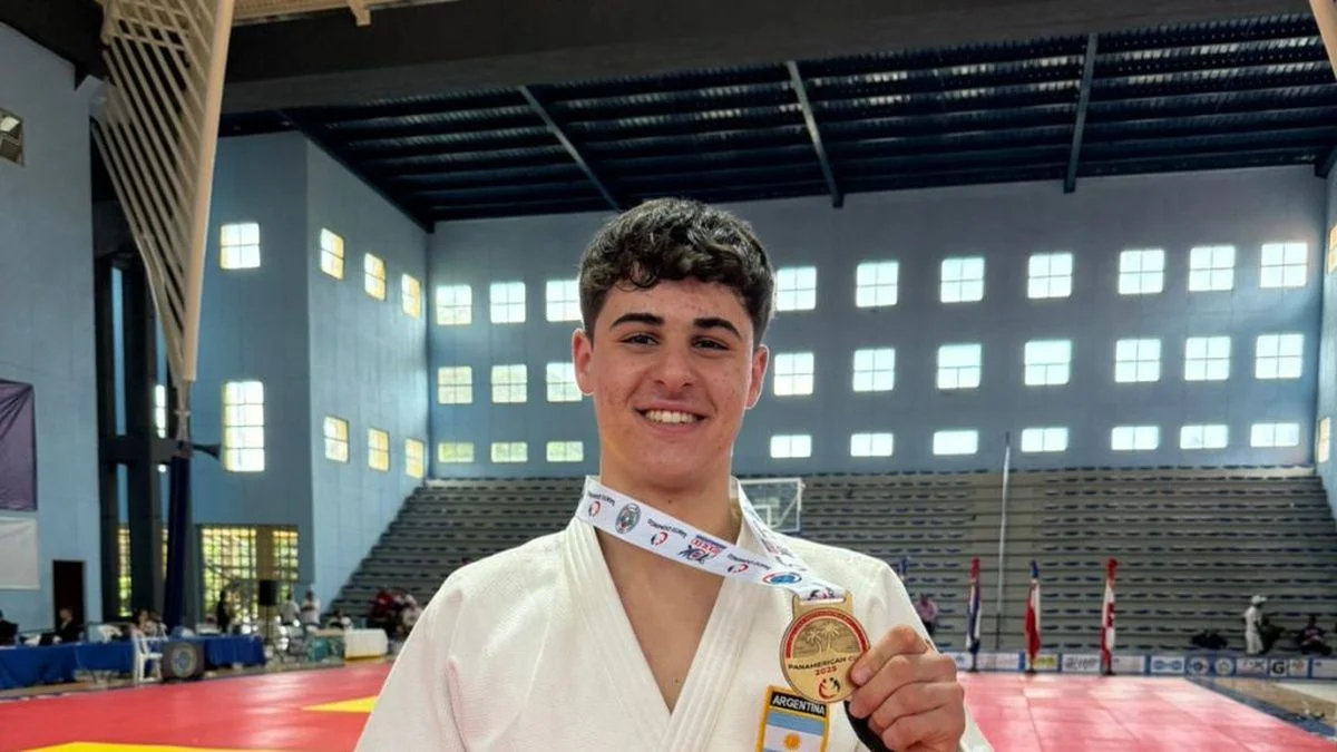 Joven de Estudiantes ganó el oro en el Panamericano de Judo
