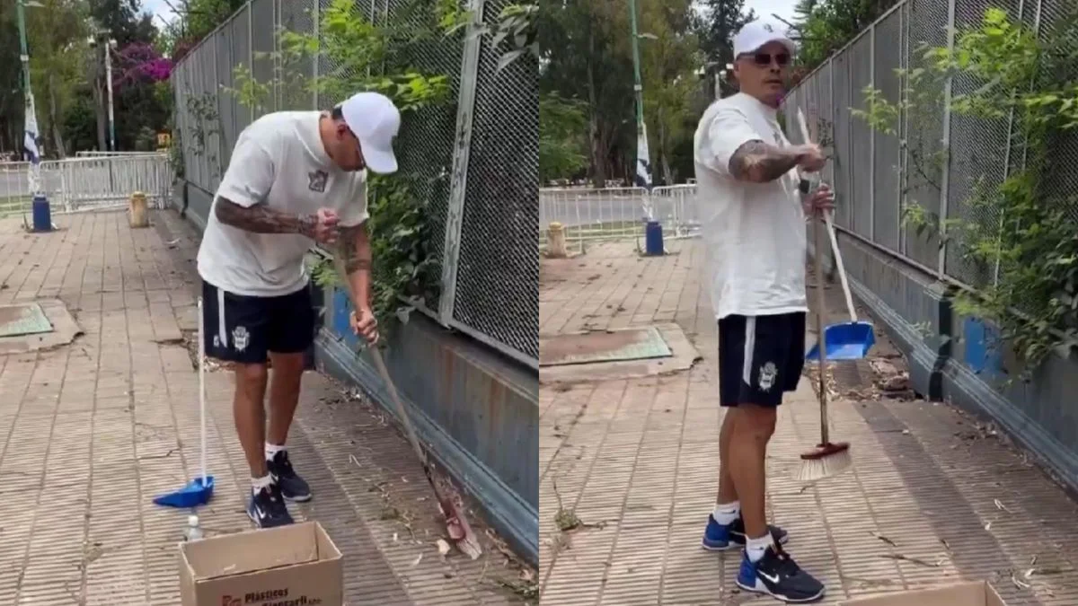 Anulo mufa: Toto Pueblo tiró agua bendita en la cancha de Gimnasia