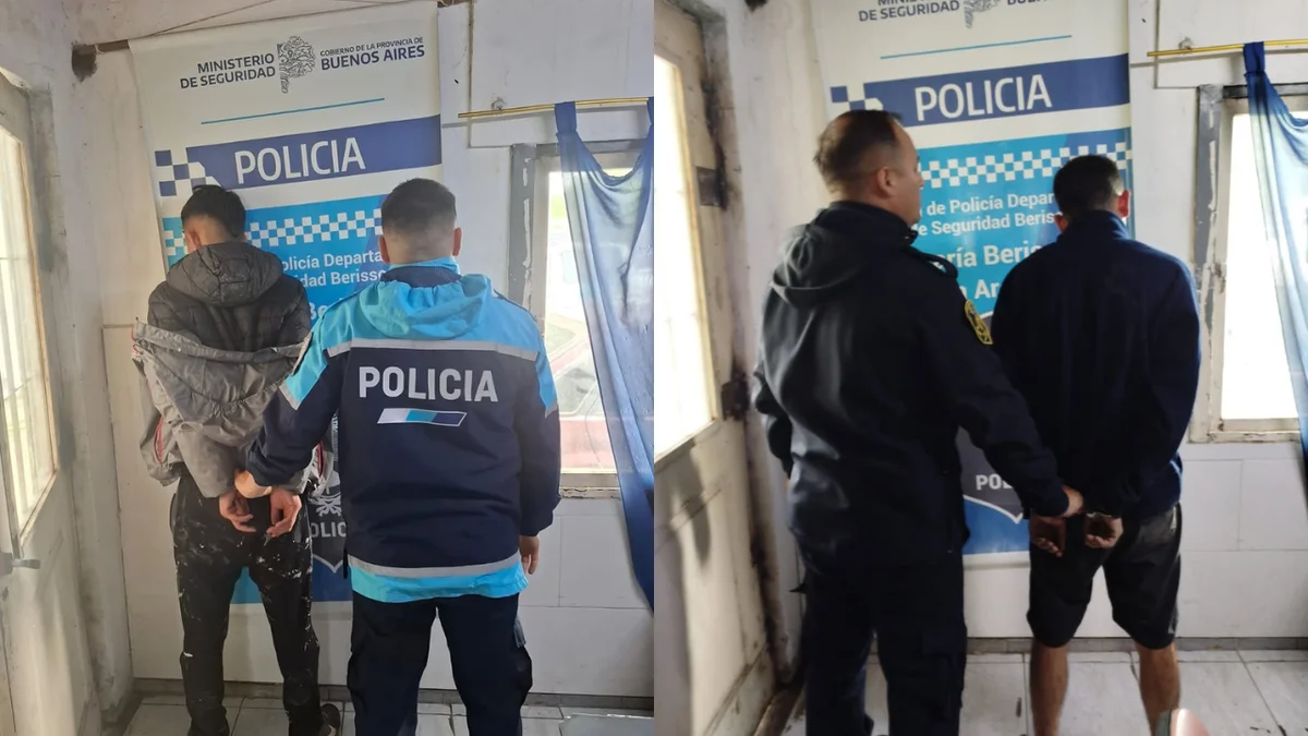 Berisso: cayeron dos sujetos luego de robar en un local de cerámicos