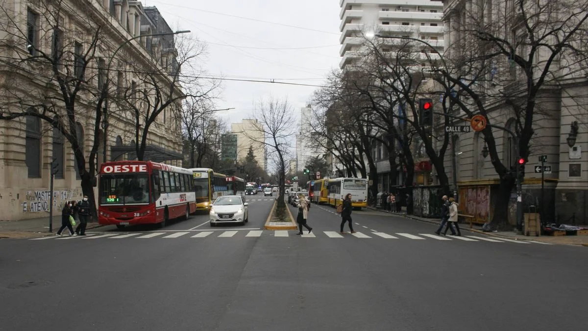 El clima no mejora: entre la lluvia y las nubes en La Plata