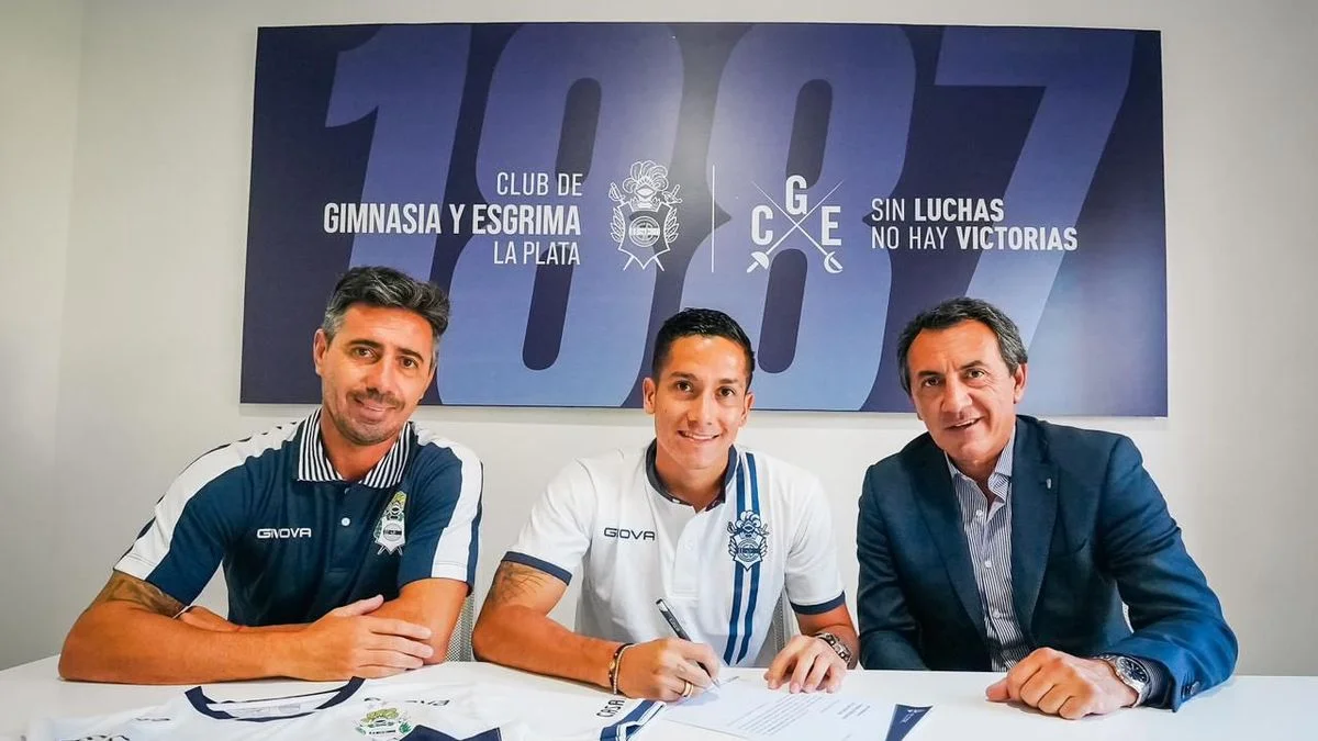 Gimnasia presentó a Alejandro Piedrahita como novena incorporación