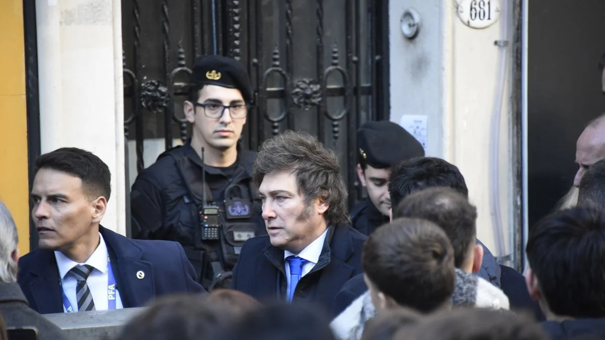 Con la presencia de Javier Milei, la comunidad judía recordó las víctimas del atentado a la AMIA