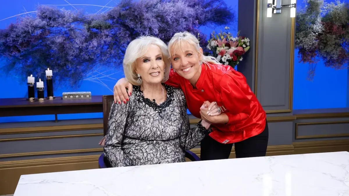 Mirtha Legrand lloró al reencontrarse con Jimena Monteverde