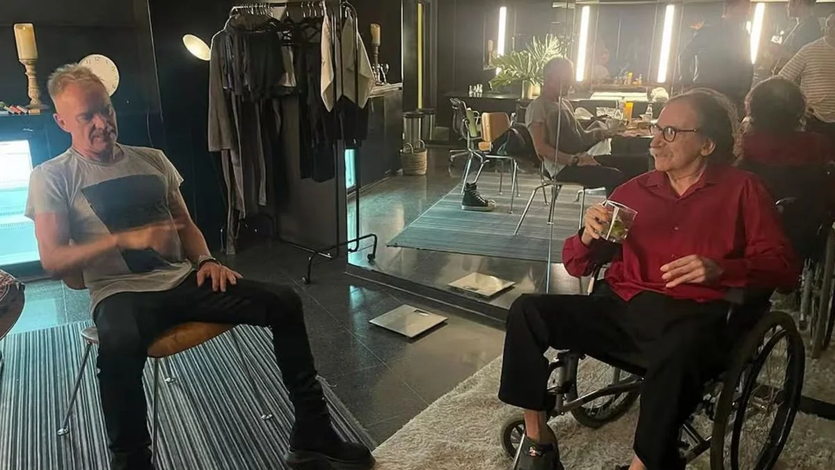 Charly García y Sting lanzarán un tema juntos