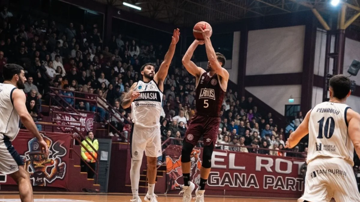 El básquet de Gimnasia cayó en Lanús y se juega todo en el Poli