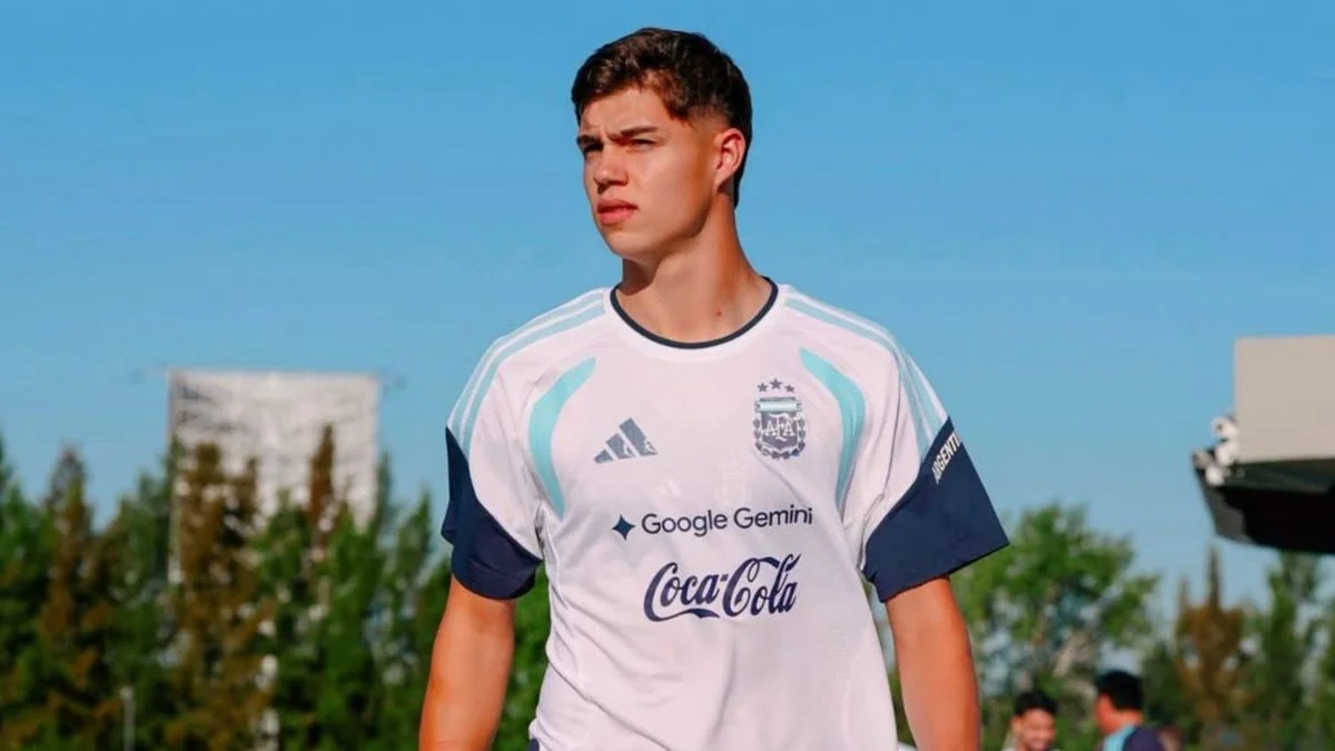De la goleada en UNO a marcar a Messi: Tomás Palacios ya entrena con la Selección argentina