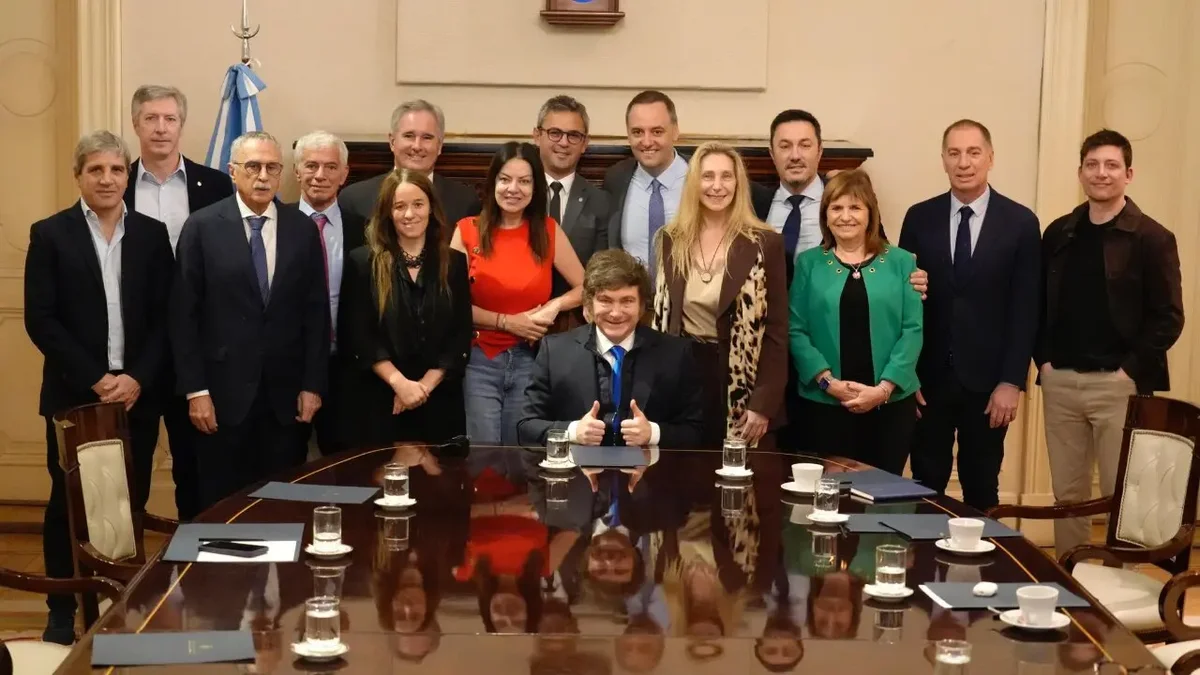 Javier Milei despide el 2025 con un asado en la Quinta de Olivos