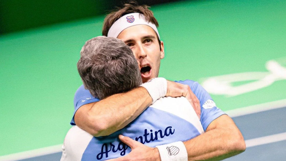 Pese a la victoria de Tomás Etcheverry, Argentina perdió en la Copa Davis