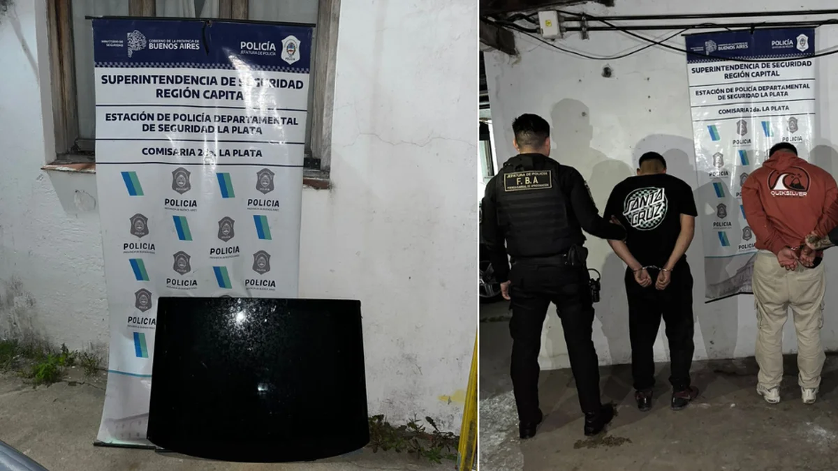 Vinieron del conurbano a robar techos solares a La Plata