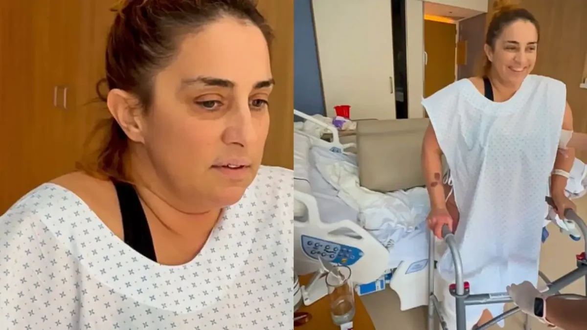 María Julia Oliván volvió a caminar a dos meses de su accidente