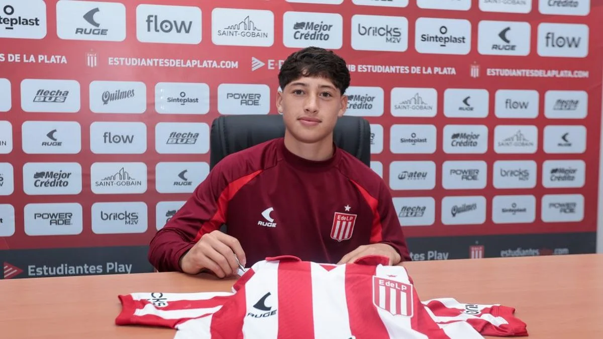 Estudiantes le firmó primer contrato al Gallego Domínguez Ávila