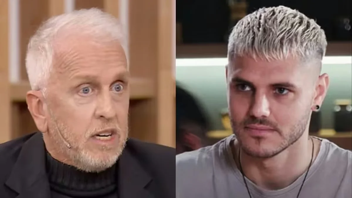 Andrés Nara apuntó contra Mauro Icardi: "Es un mal padre"