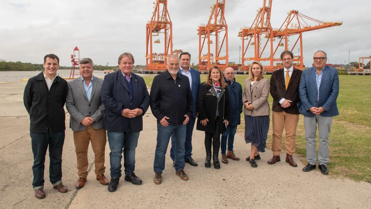 Ensenada: empresarios rusos recorrieron el Puerto La Plata