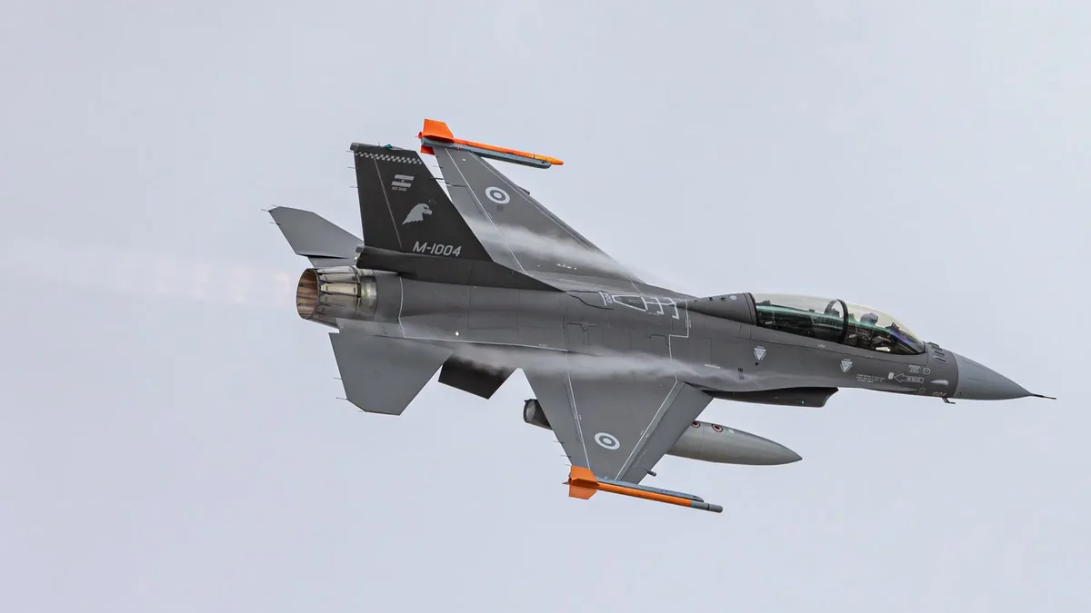 Milei presentará los primeros aviones de combate F-16 en Rio Cuarto