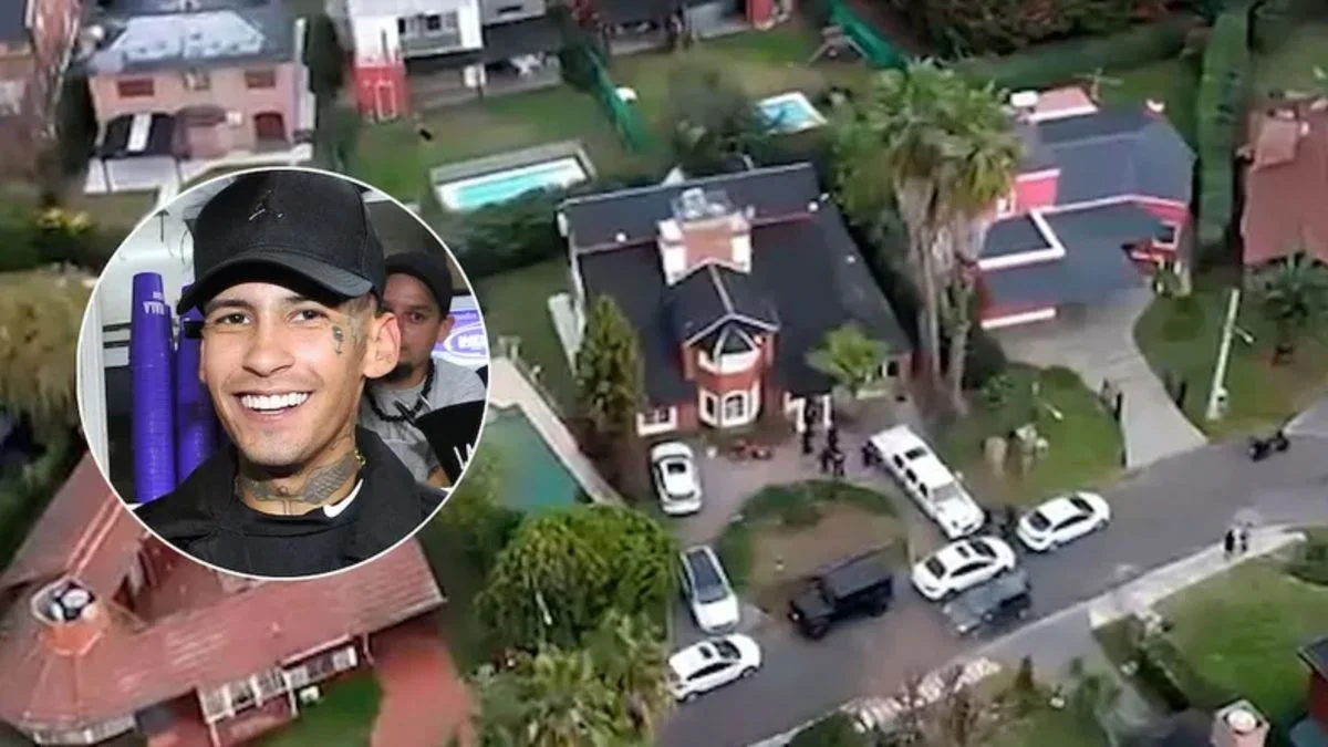 L-Gante habló sobre el incendio en su casa: "Está todo negro"
