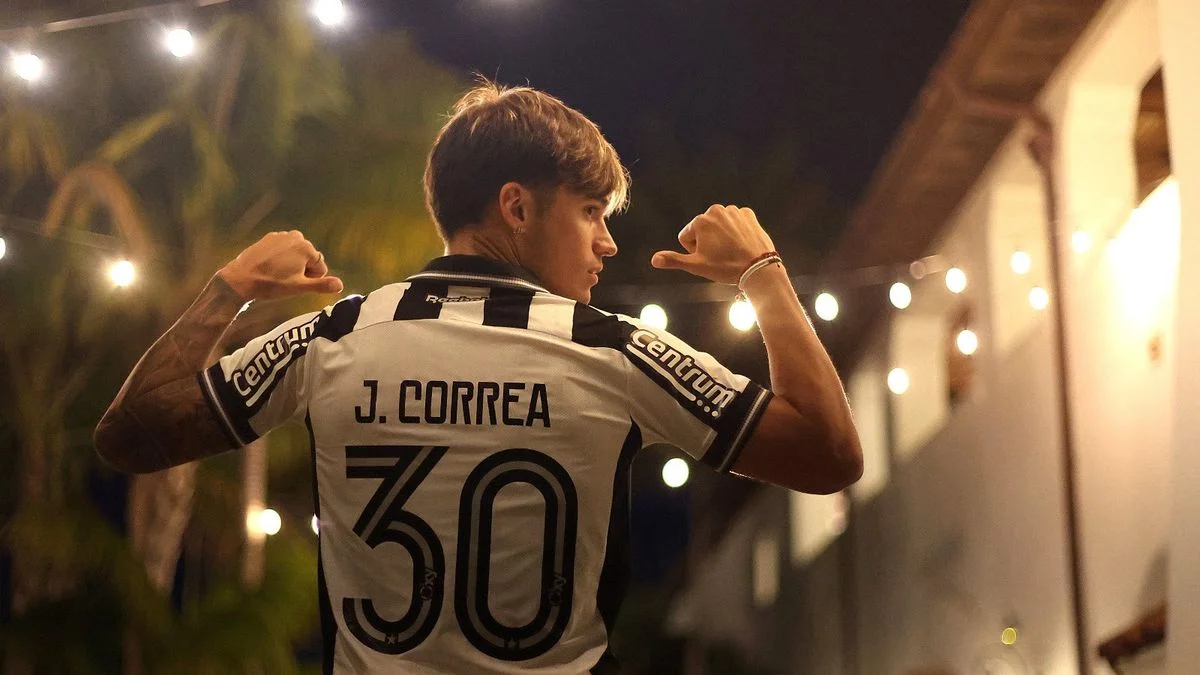 La divertida presentación de Joaquín Correa en Botafogo