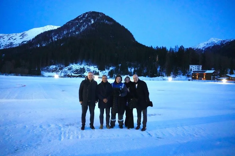 Javier Milei llegó a Davos, donde tendrá una nutrida agenda