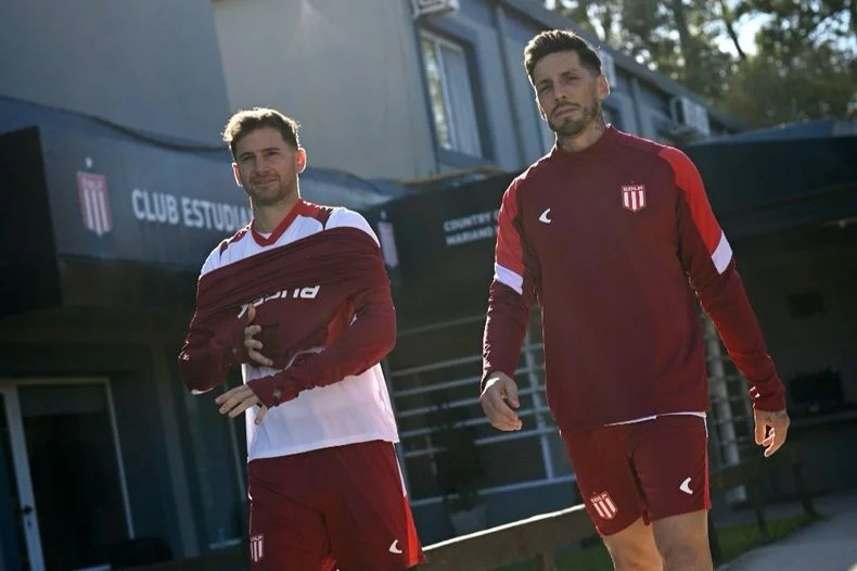 José Sosa y Lucas Alario dijeron presente en la vuelta de Estudiantes a los entrenamientos