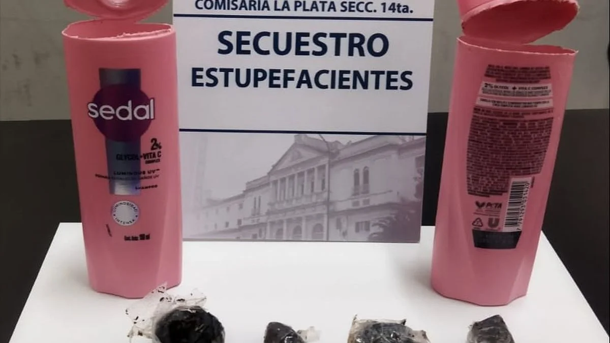 Intentó ingresar droga dentro de un shampoo en un penal de Romero