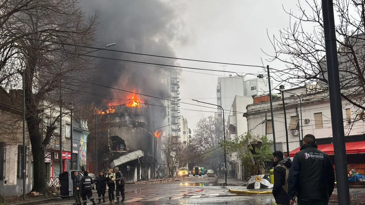 El llamativo detalle del grave incendio en La Plata