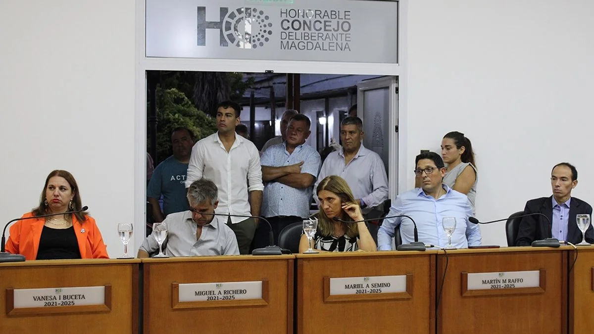 Concejales de la UCR de Magdalena frustran proyectos del peronismo en repudio a la Corte Suprema de la Nación