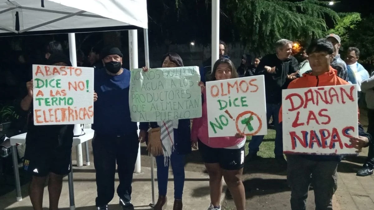 Se levantó la sesión que trataba la habilitación de la termoeléctrica en Ruta 2