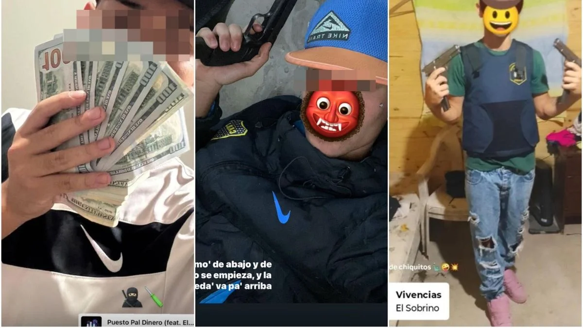 Delincuentes de 18 y 19 años se filmaban con lo que robaban en sus ataques en La Plata