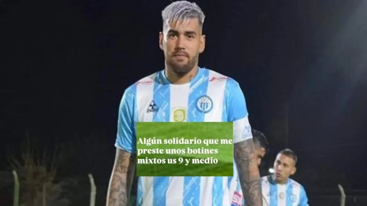A horas de enfrentar a Gimnasia, un jugador de Español pidió botines para jugar