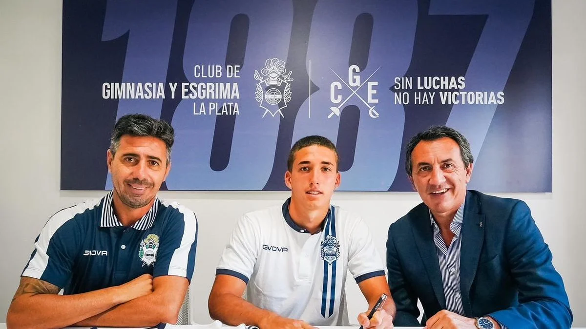 Nicolás Barros Schelotto se sumó a Gimnasia