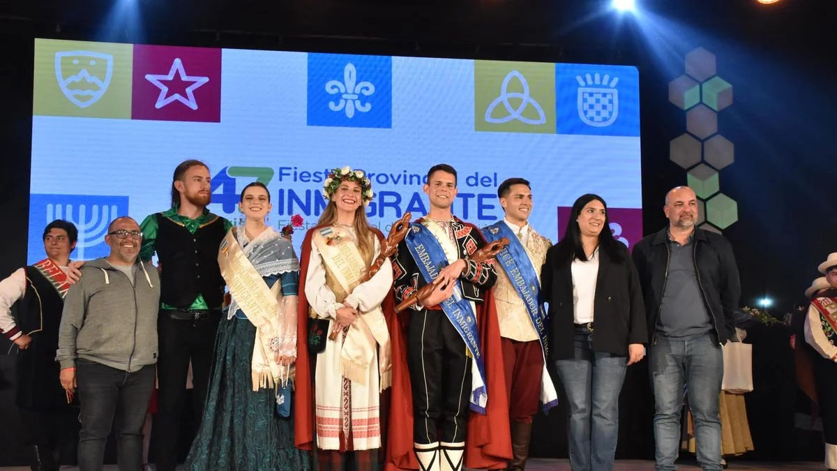 La Fiesta Provincial del Inmigrante elegirá a sus embajadores culturales