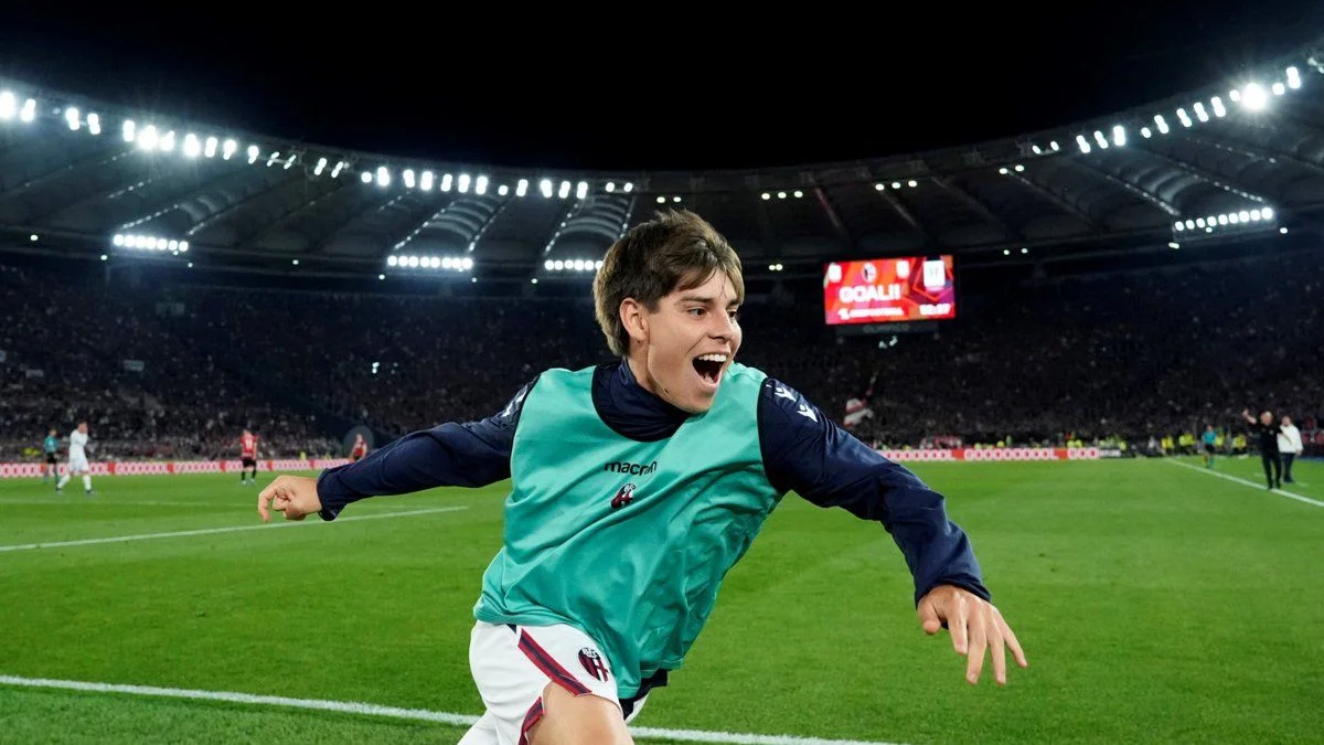 El ex Gimnasia, Benjamín Domínguez, campeón en Italia