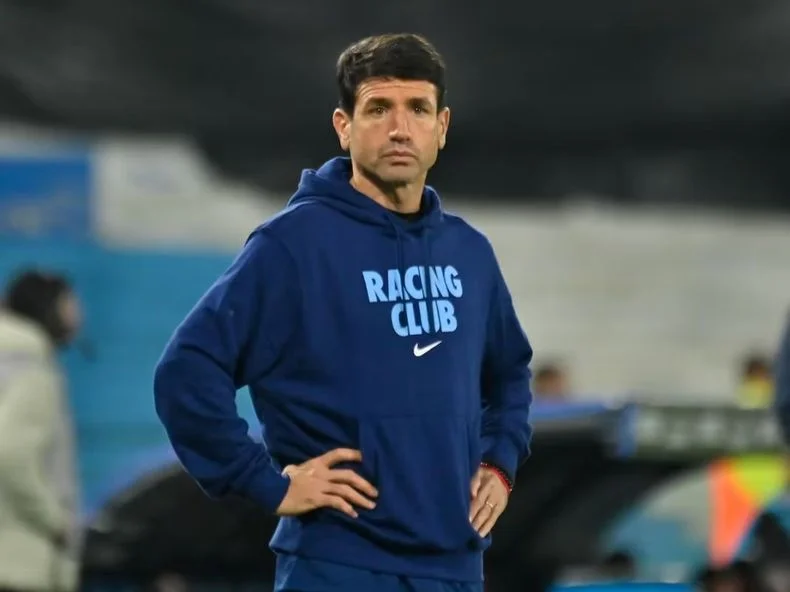 Sebastián Romero, ex entrenador de Gimnasia, dirigió interinamente a Racing