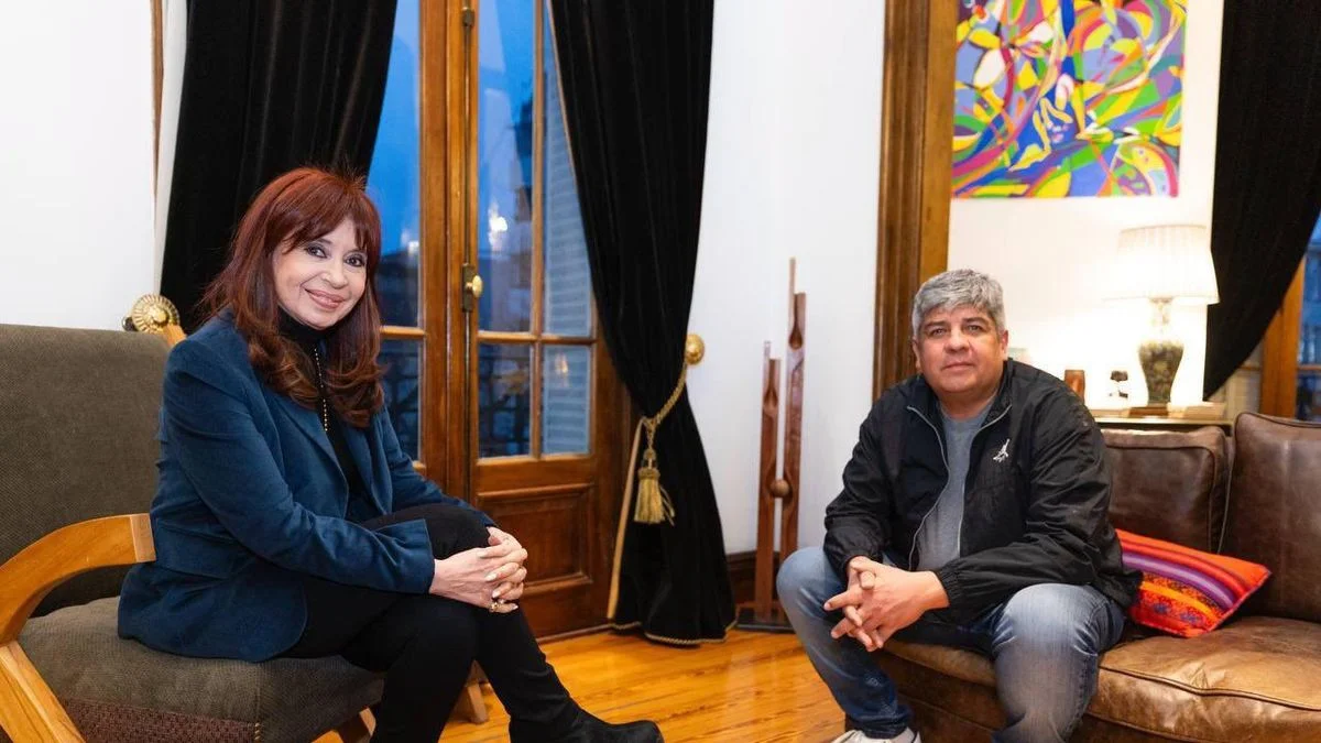 Cristina Kirchner recibió a Pablo Moyano y confirman el apoyo de la CGT