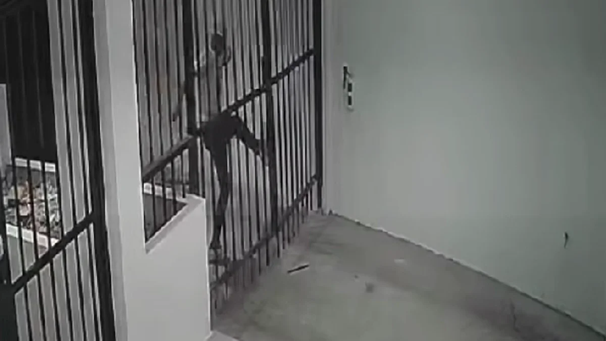 A patadas, roban en un departamento de El Mondongo