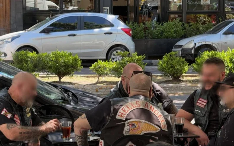 Alerta en La Plata por la llegada de los Hells Angels, la temida banda de motoqueros estadounidense