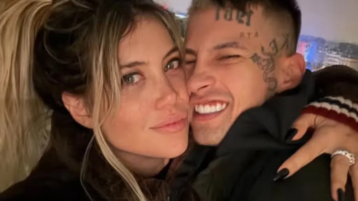 Wanda Nara le dedicó un sentido mensaje a L-Gante por San Valentín: "Aprendo de vos"