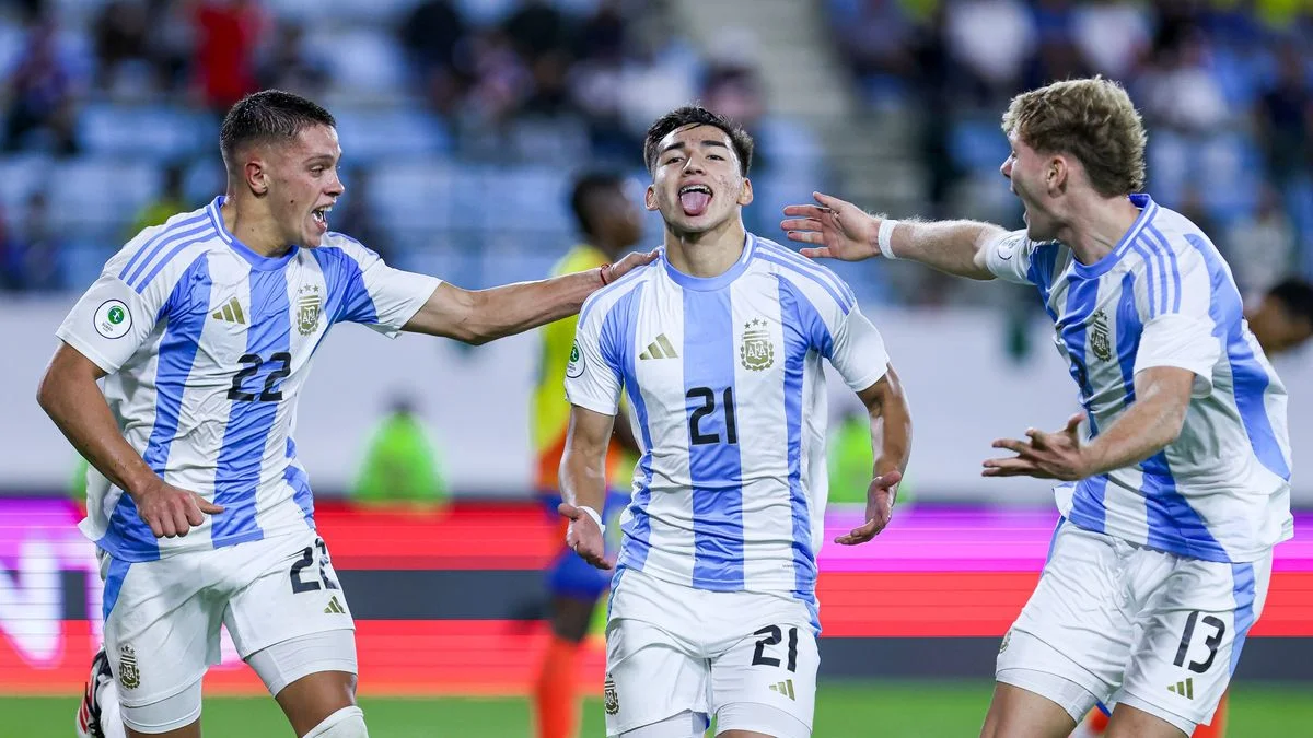 Argentina venció a Colombia y jugará el Mundial Sub-20