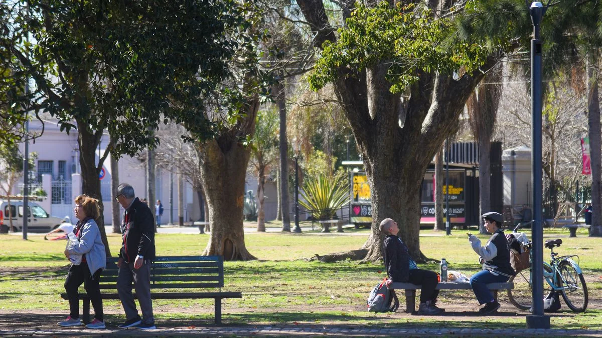 Miércoles con algunas nubes y tiempo agradable en La Plata