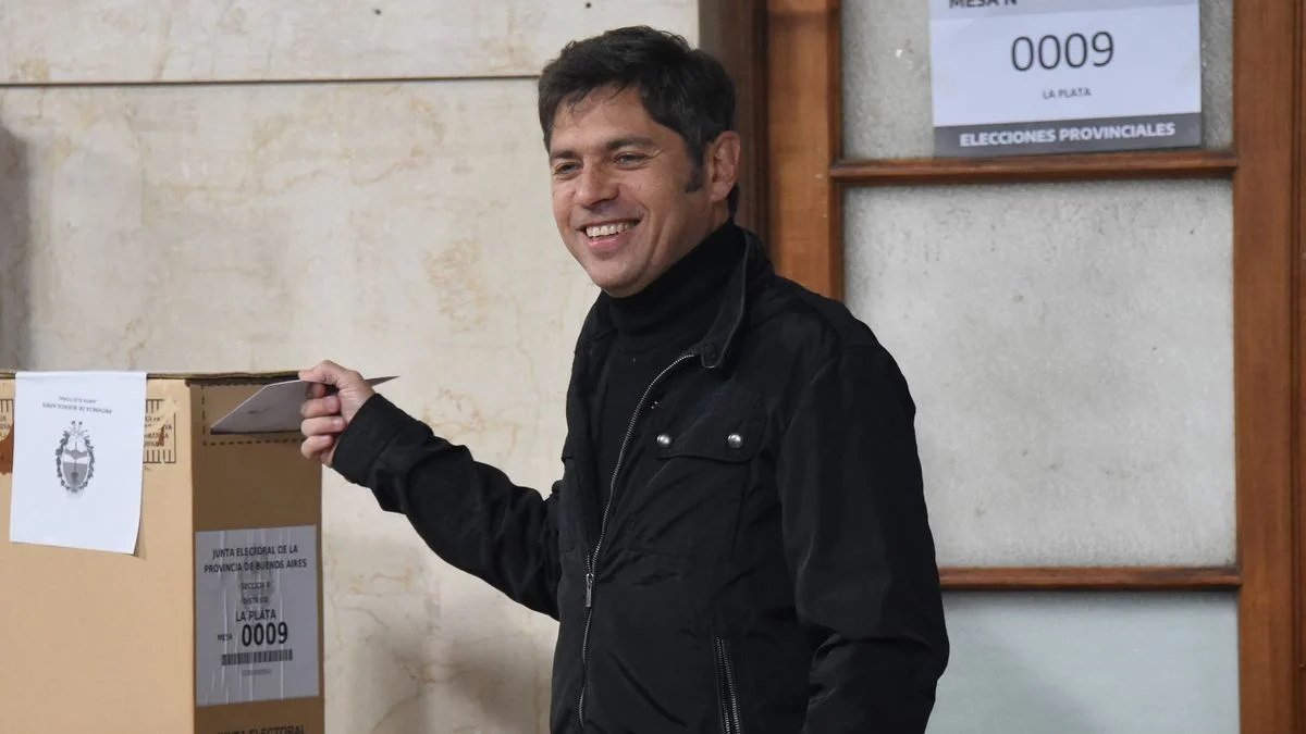 Votó Axel Kicillof: "Es una elección muy importante"