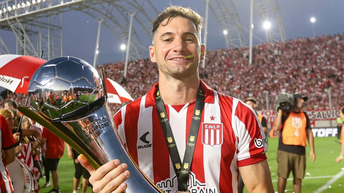 Lucas Alario, al podio de un ranking glorioso en Estudiantes