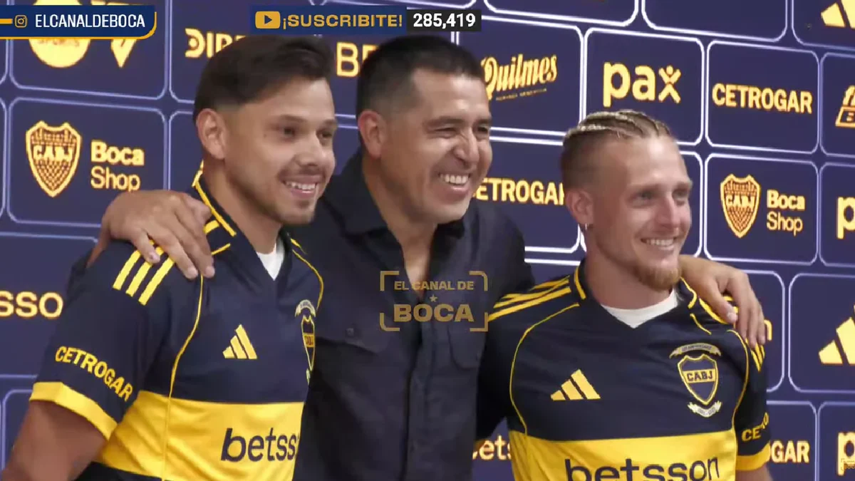 Santiago Ascacíbar fue presentado como flamante refuerzo de Boca