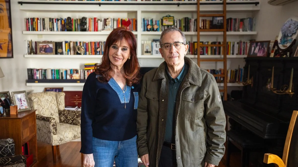 Cristina Kirchner recibió a Carlos Maslatón