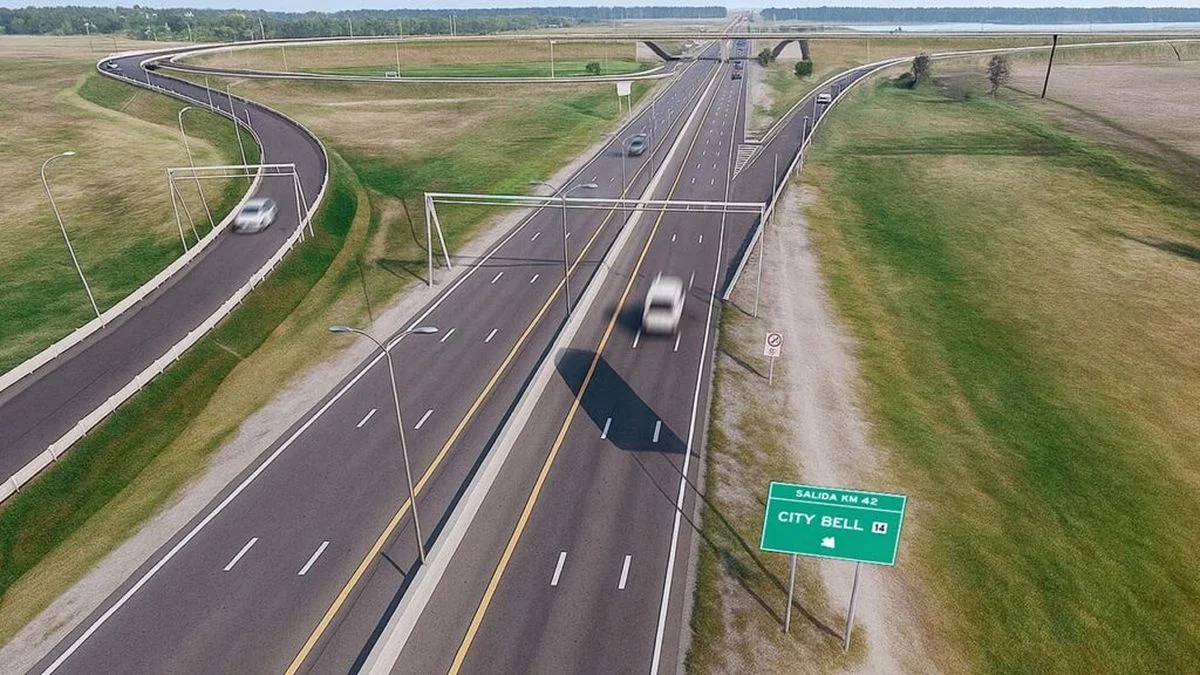 Anunciaron una nueva bajada en la Autopista Buenos Aires - La Plata a la altura de City Bell