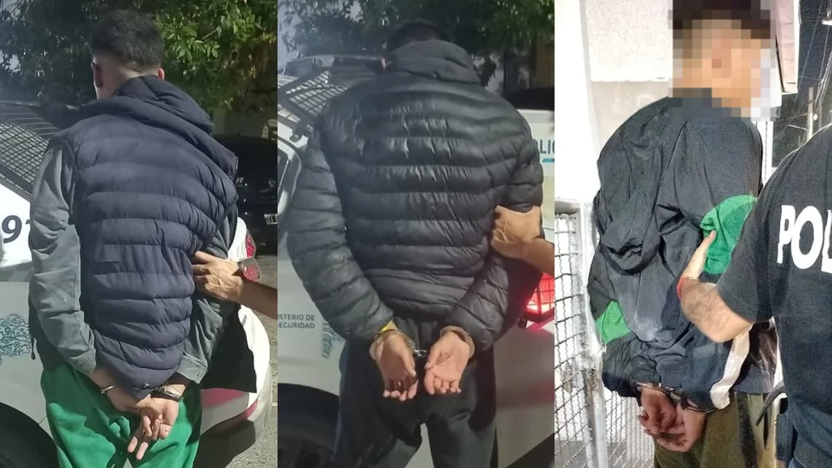 Detuvieron a tres jóvenes que "acechaban" casas en San Carlos