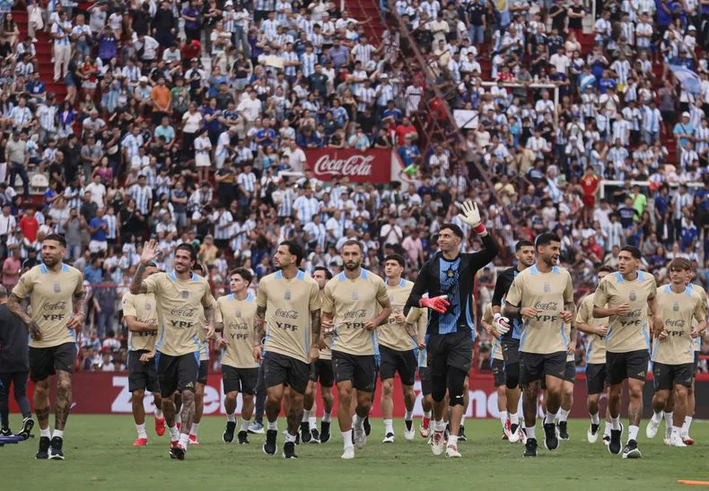 Rulli atajó para la Sub-20 en el amistoso a beneficio que jugó la Selección Argentina