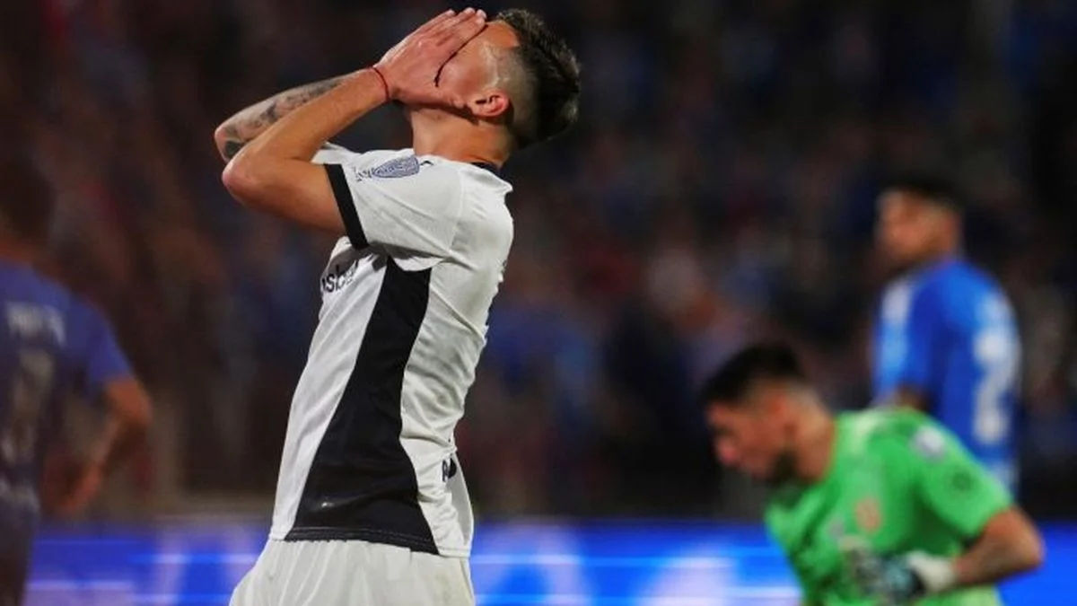 Matías Abaldo se hizo expulsar y se perderá la revancha en Copa Sudamericana