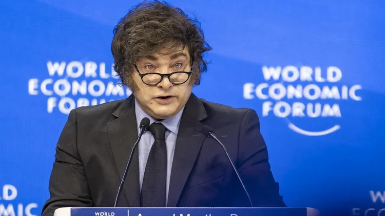 Javier Milei estuvo presente en el Foro de Davos, Suiza